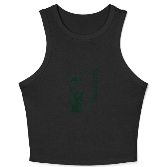 Discover The Smiths - Meat (Japanese) (green variant) Crop Tank Top