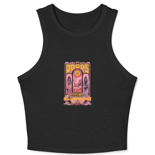 Discover Vintage The Doors 60's Concert Crop Tank Top, The Doors Crop Tank Top