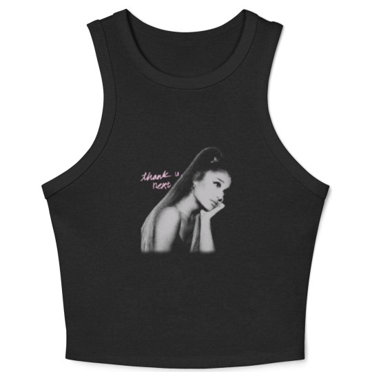 Discover Ariana Thank U, Next Crop Tank Top, Ariana Unisex Crop Tank Top