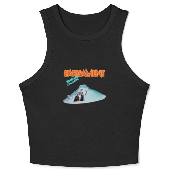 Discover PARLIAMENT FUNKADELIC MOTHERSHIP CONNECTION George Clinton Crop Tank Top