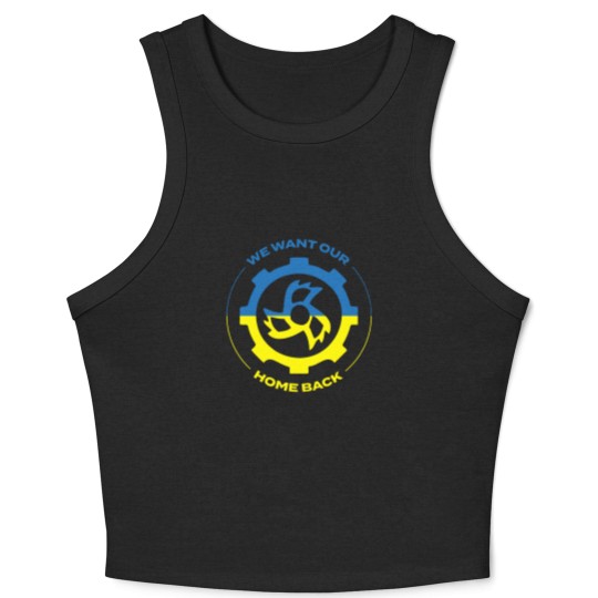 Discover Jinjer Logo Crop Tank Top