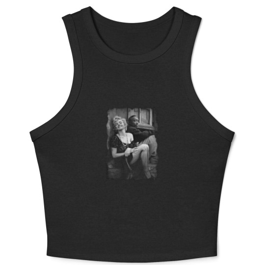 Discover 2Pac Marilyn Monroe Crop Tank Top