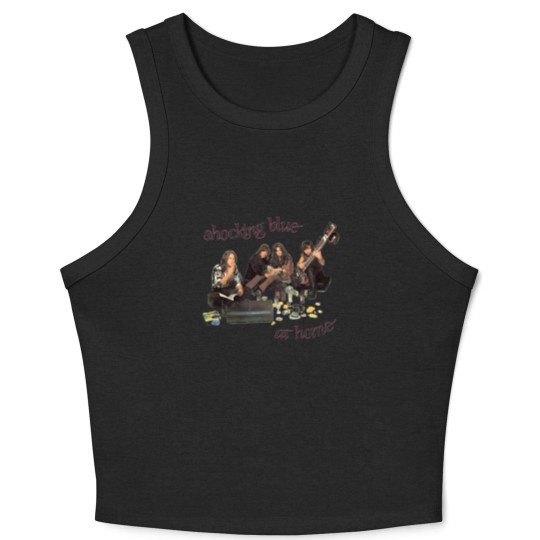 Discover Shocking Blue At Home 1989 Crop Tank Top