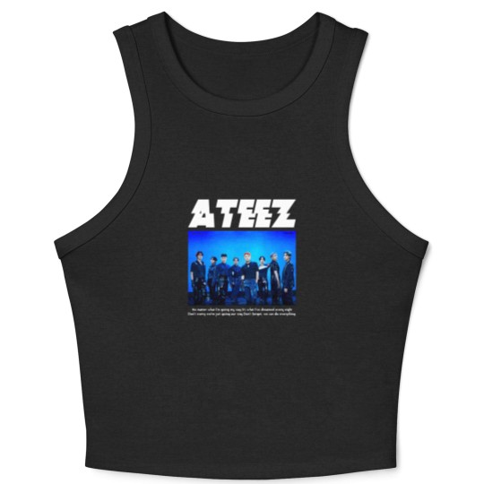 Discover ATEEZ Kpop Ateez The Fellowship Tour 2022 Kpop Crop Tank Top