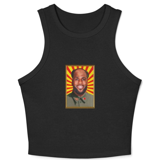 Discover Lebron James Chinese Communist Party Crop Tank Top