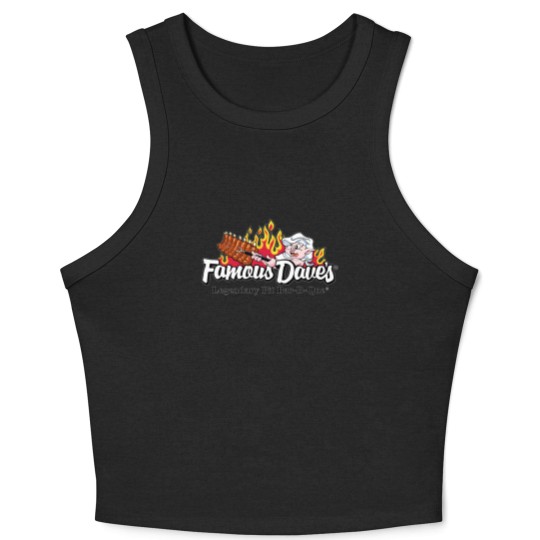 Discover Famous Daves Original Famous Daves Original Crop Tank Top