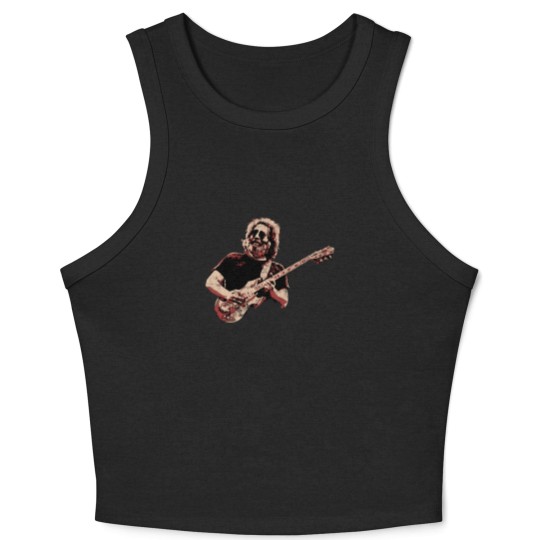 Discover Jerry Garcia Live Crop Tank Top