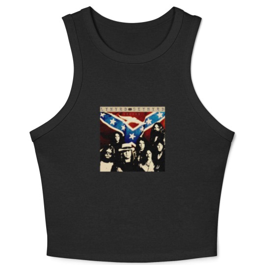 Discover Lynyrd Skynyrd Crop Tank Top