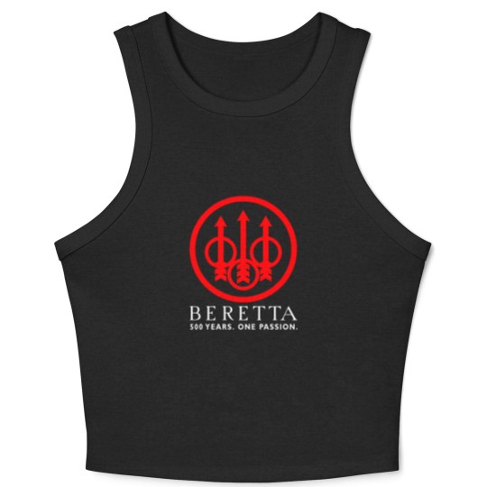 Discover Beretta Logo Crop Tank Top