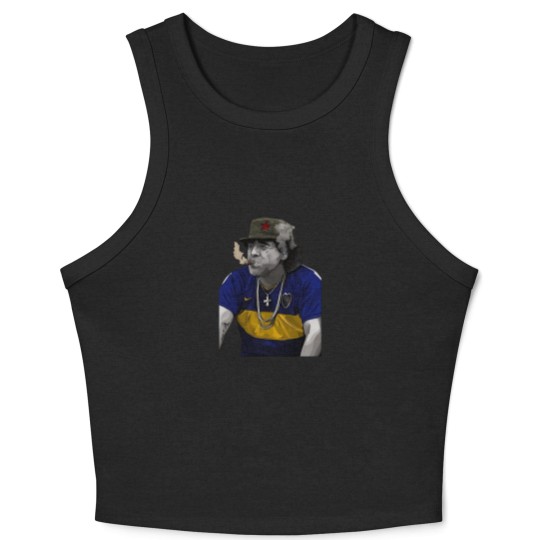 Discover Maradona , Maradona Crop Tank Top, Life is Life