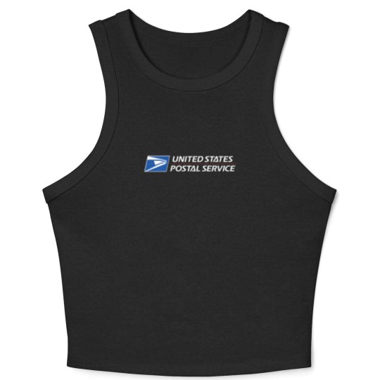 Discover New Postal Service Crop Tank Top  Rural Carrier, Postal Worker