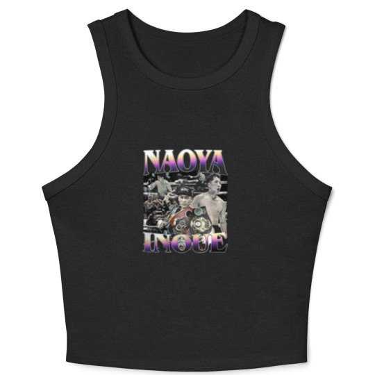 Discover Naoya Inoue, Boxing Crop Tank Top, Classic 90s Graphic Crop Tank Top, Unisex, Naoya Inoue Vintage Bootleg