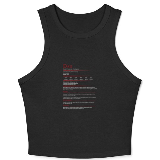 Discover Dungeons & Dragons Dad Crop Tank Top