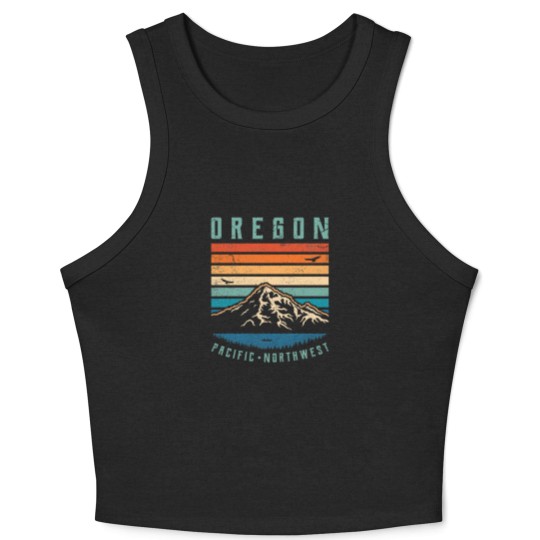 Discover Oregon - Oregon - Crop Tank Top