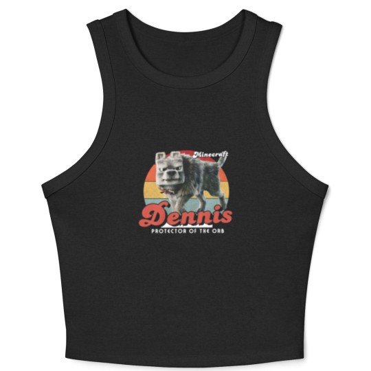 Discover Kids Minecraft Crop Tank Top, Dennis Crop Tank Top for Gamers