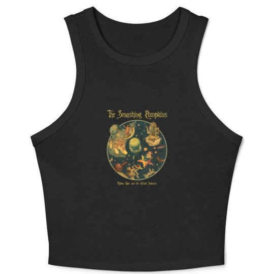 Discover Vintage 1996 The Smashing Pumpkins Band Tour Crop Tank Top