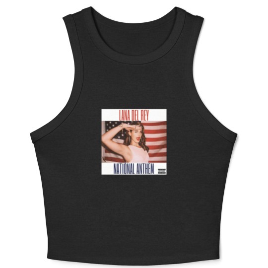 Discover National Anthem Lana Del Rey Crop Tank Top Unisex