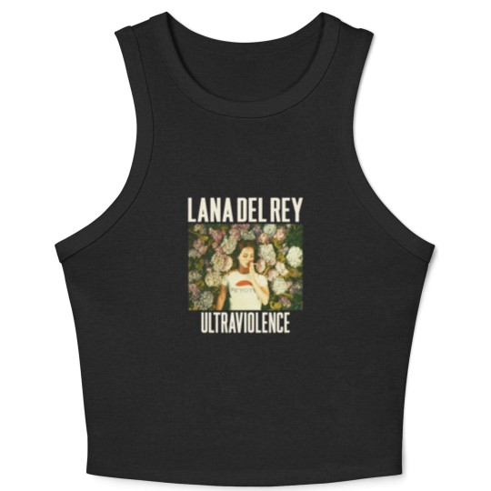 Discover Ultraviolence Lana Del Rey 2024 graphic Crop Tank Top unisex men women