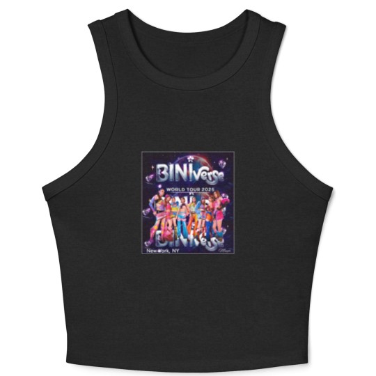 Discover BiniVerse World Tour 2025 Concert Crop Tank Top, Bini Blooms Concert Crop Tank Top, bini tour concert 2025