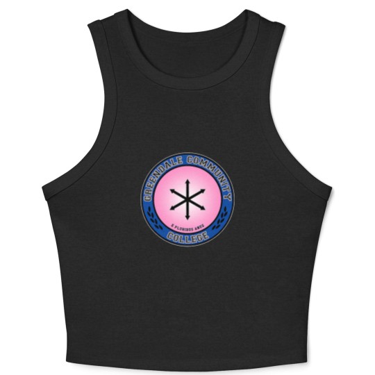 Discover Greendale Community College Crop Tank Top