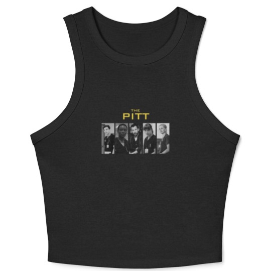 Discover The PITT Crop Tank Top, Tv Series, The Pitt Tv Show, Noah Wyle Crop Tank Top, Dr. Robbie Crop Tank Top