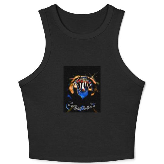 Discover Tommy Shaw Styxs Crystal Ball Crop Tank Top