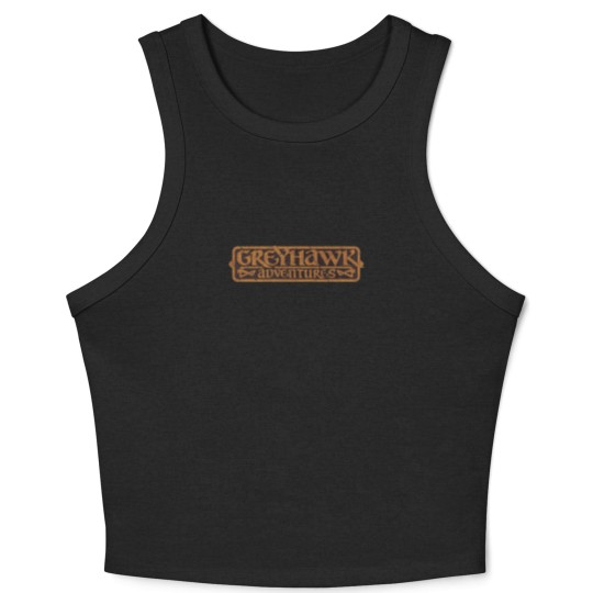 Discover GREYHAWK - Advanced Dungeons and Dragons - Old School DnD Crop Tank Top