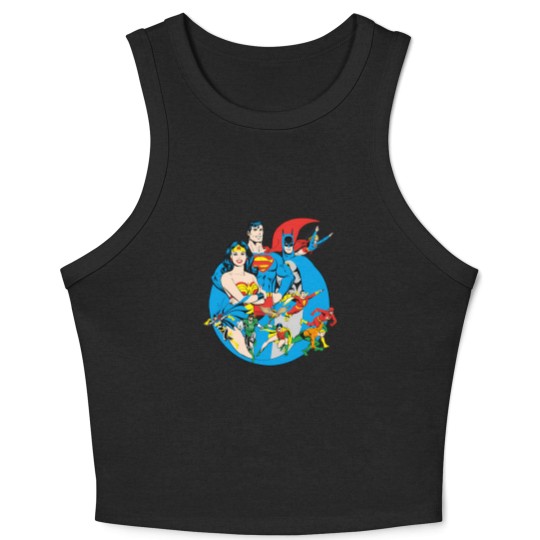 Discover DC Comics Originals Members Crop Tank Top