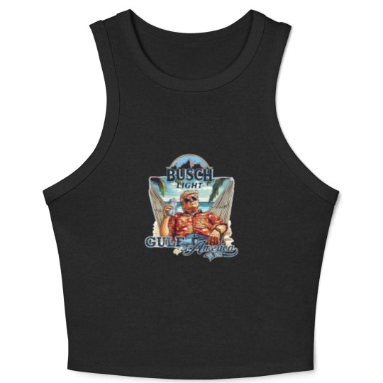 Discover Gulf of America Beer Crop Tank Top