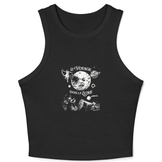 Discover A Trip To The Moon Le Voyage Dans La Lune 1902 Silent Film Unisex Classic Crop Tank Top