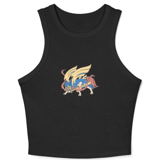Discover Zacian Crop Tank Top