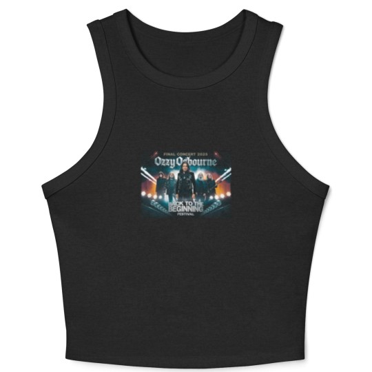 Discover Ozzy Osbourne Black Sabbath Final Concert 2025 Crop Tank Top