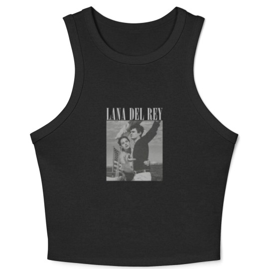 Discover Lana del rey Norman Rockwell Crop Tank Top