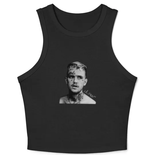 Discover Lil Peep Crop Tank Top, Hip Hop Crop Tank Top, Rappers Crop Tank Top, Cry Baby Crop Tank Top, Lil Peep Merch