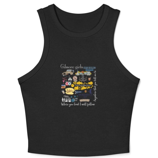 Discover Gilmore Girls Collection Crop Tank Top, Gilmore Girls Stars Hollow Crop Tank Top