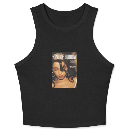 Discover Sade, KING of SORROW! Janet Jackson, erykah badu, sza Crop Tank Top