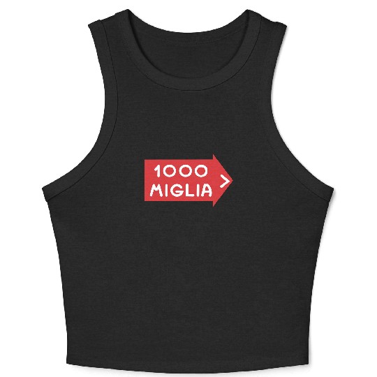 Discover Mille Miglia Crop Tank Top