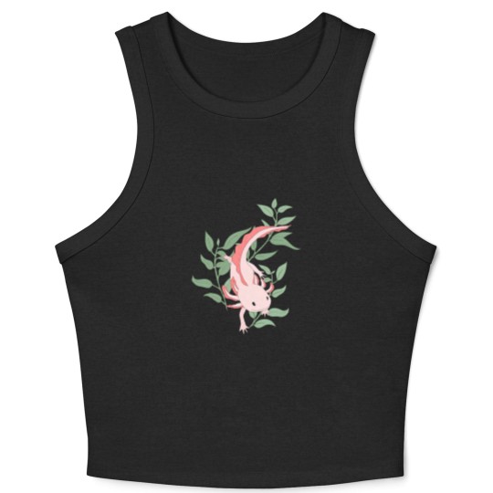 Discover Axolotl Crop Tank Top