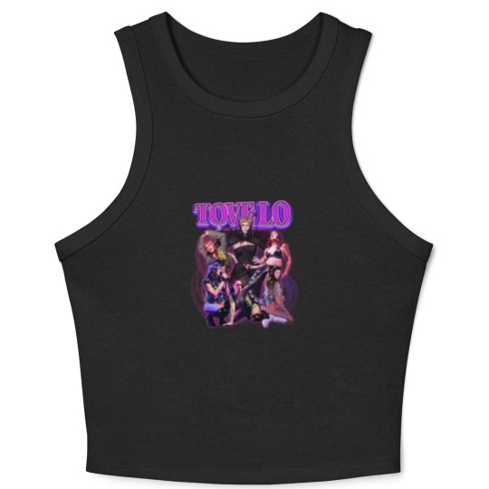 Discover Vintage Tove Lo 90s Crop Tank Top, Tove Lo Bootleg Crop Tank Top