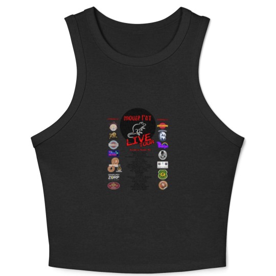 Discover Mouse Rat Live Tour Edition Crop Tank Top