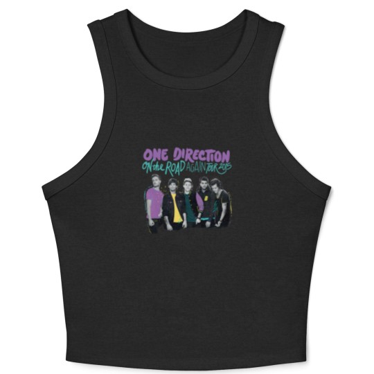 Discover One Direction On the Road Again Tour 2015 Merch Crop Tank Top