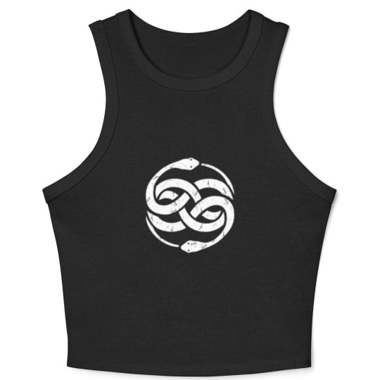 Discover The NeverEnding Story Snake Symbol - The Neverending Story - Crop Tank Top