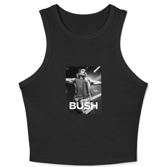 Discover BUSH ROCK BAND Tour - Bush Fan Edition - Nostalgic 90s Crop Tank Top
