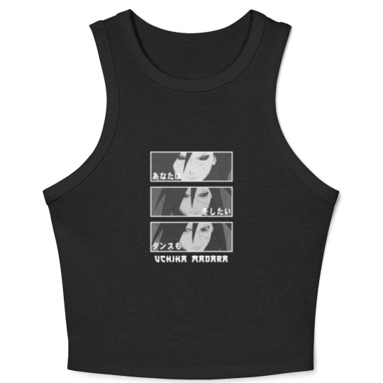 Discover dance with the god of the eyes - Madara - Crop Tank Top