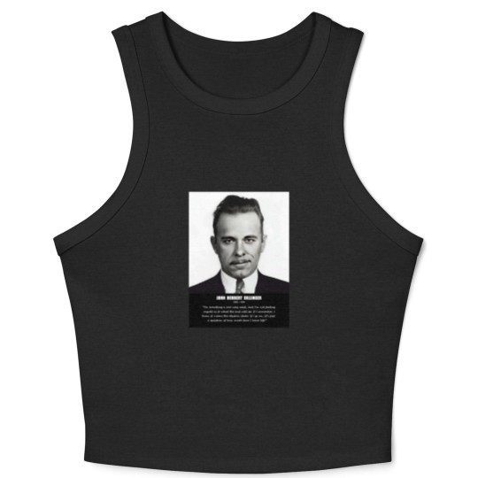 Discover JOHN DILLINGER Crop Tank Top