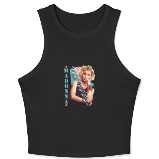 Discover Madonna Original 80s Vintage Style - Madonna - Crop Tank Top