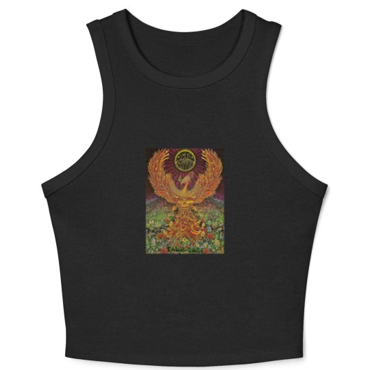 Discover Grateful Phoenix Dead Crop Tank Top