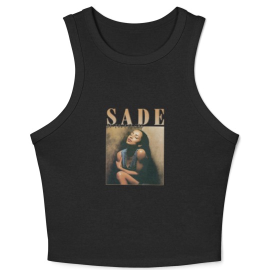 Discover Sade Crop Tank Top, Sade Helen Folasade Adu Crop Tank Top