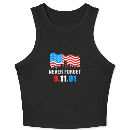 Discover patriot day 9 11 Crop Tank Top