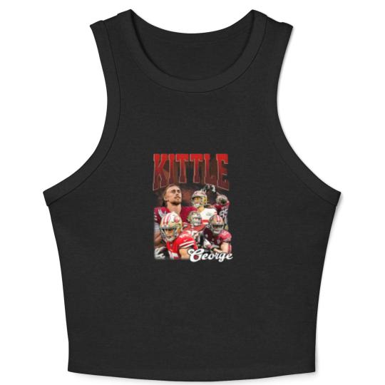 Discover Limited George Kittle Crop Tank Top professional American Football Player